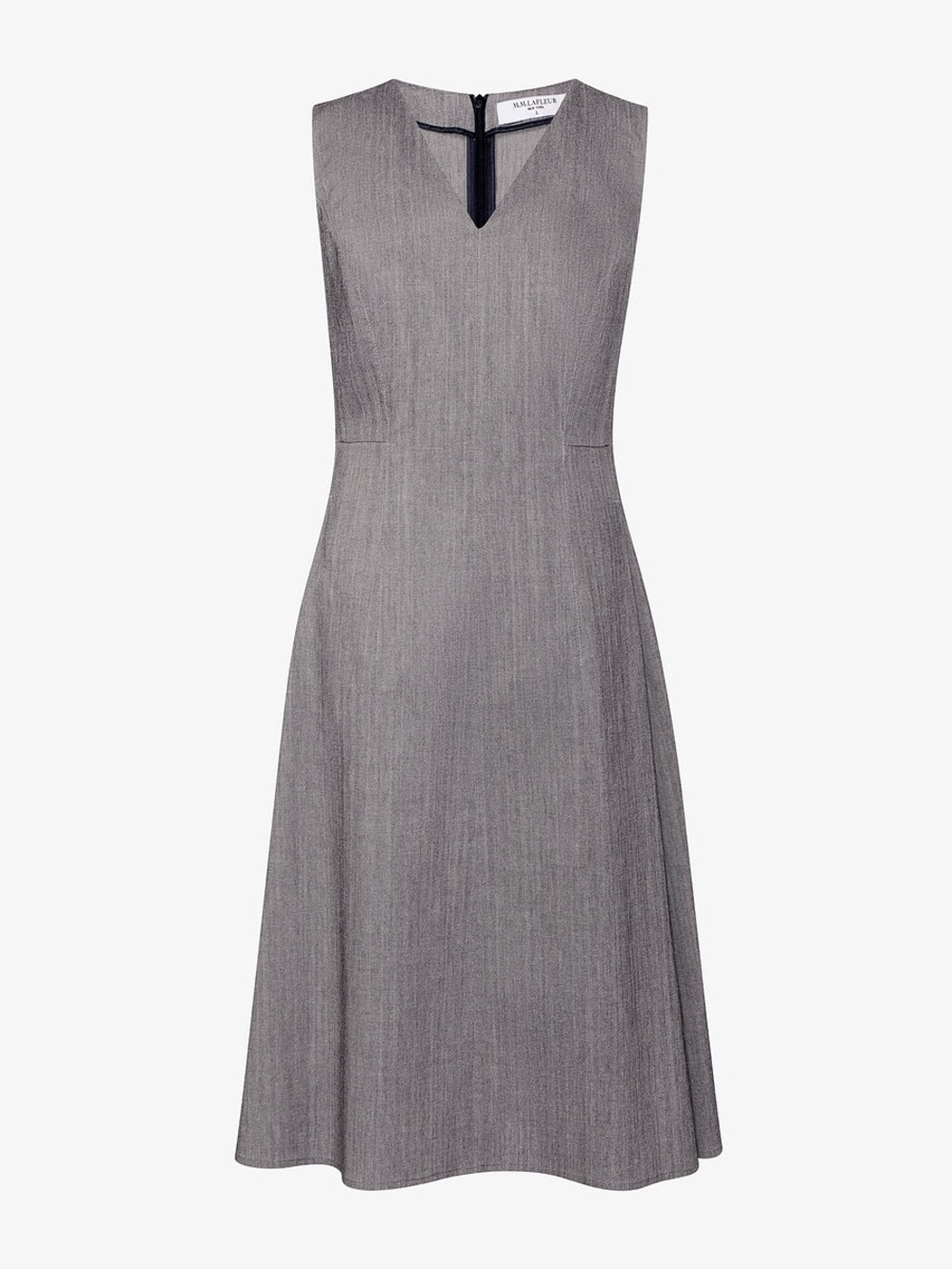 MM. LaFleur Gray Sleeveless Dress